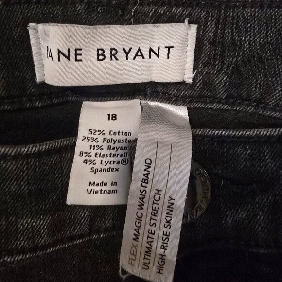 Lane Bryant Distressed Skinny Jeans - Picture 3 of 4